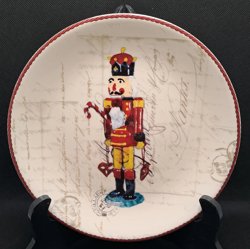 Williams Sonoma Nutcracker Salad Plate 8 5/8